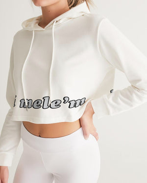 Ki mele'm Women's Cropped Hoodie - DMA Forever