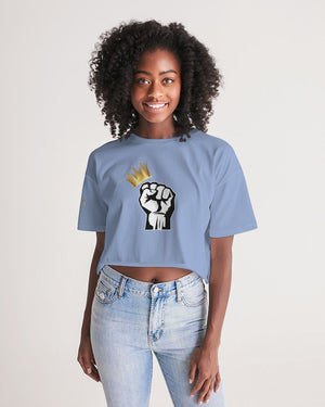 ROYALTY Women's Lounge Cropped Tee - DMA Forever