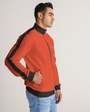 Royalty Men's Stripe-Sleeve Track Jacket - DMA Forever