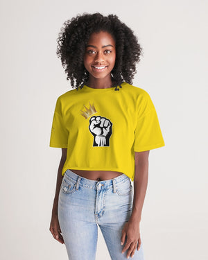 ROYALTY Women's Lounge Cropped Tee - DMA Forever