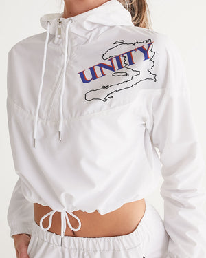 UNITY Women's Cropped Windbreaker - DMA Forever