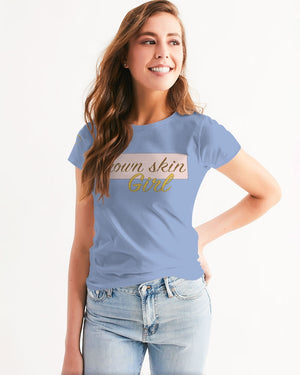 Brown skin girl Women's Tee - DMA Forever