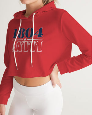 1804: Women's Cropped Hoodie - DMA Forever