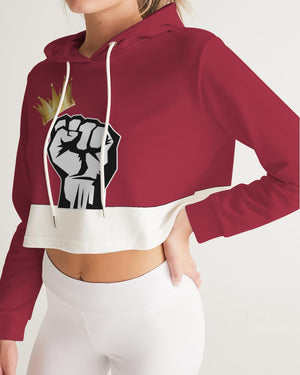 Royalty Women's Cropped Hoodie - DMA Forever