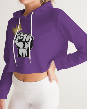 Royalty Women's Cropped Hoodie - DMA Forever